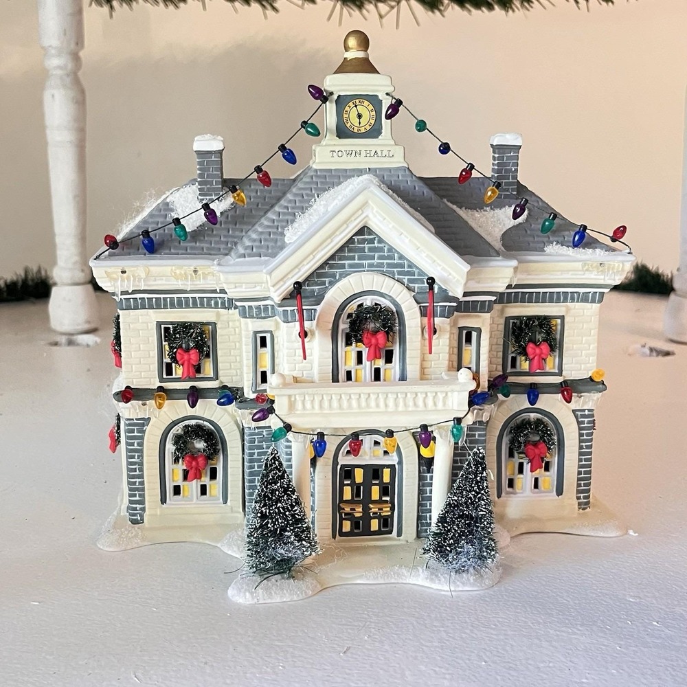 Dept 56 A Christmas Story Hammond Town Hall In Box Rare
